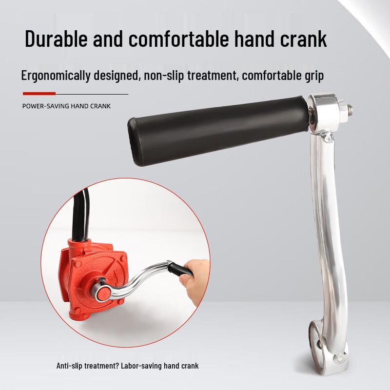 Manual Cast Iron Hand Crank Oil Drum Pump