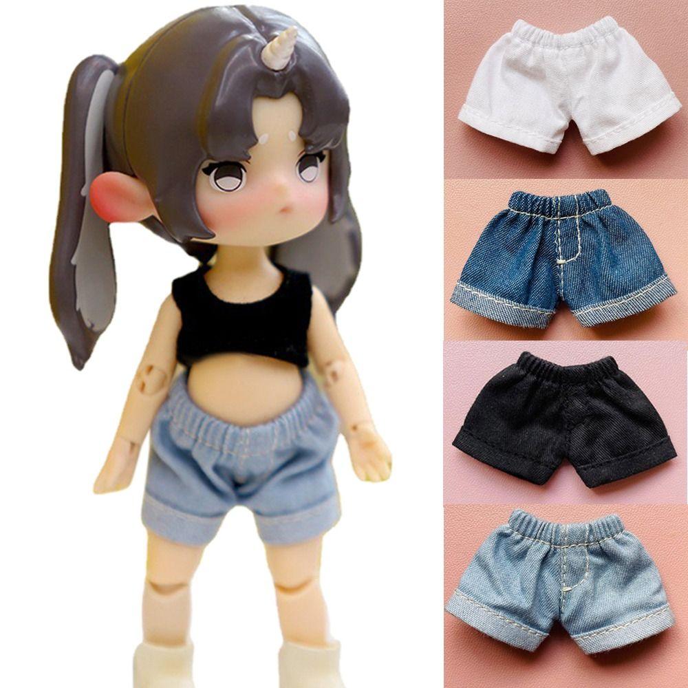 Dolls For 1/12 BJD Dolls Doll Clothes Doll Jeans Shorts Dolls Wear Shorts Handmade Doll Shorts