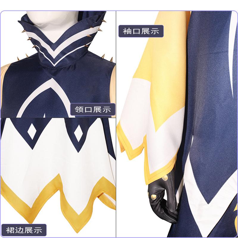 Косплей Хазбин Отель Аниме Эль Мэн Первый Ангел Гало Одежда Маска Косплей Костюм Костюм Косплей Хэллоуин Вечеринка Костюм для Взрослых Мужчин