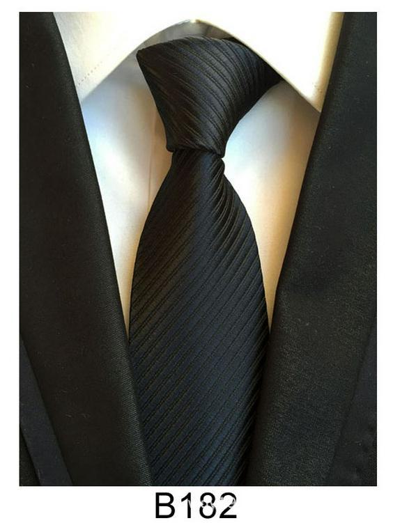 Мужской галстук ручной работы из полиэстерового шелка – повседневный, официальный или профессиональный