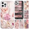 Красивый чехол для телефона с рисунком Роза Блеск для Iphone 17 Air 16 15 Plus 14 13 Mini 12 11 Pro Max 16E 7 8 SE 2020 Мягкий Funda Печать S