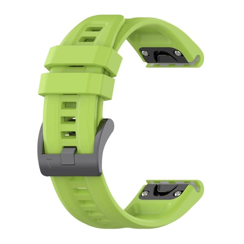Силиконовый ремешок QuickFit 22 мм 26 мм для Garmin Tactix 8 Fenix E 8 7X 7 6 6X/Epix Pro Gen 2 51 мм 47 мм/Enduro 3 Удобный ремешок