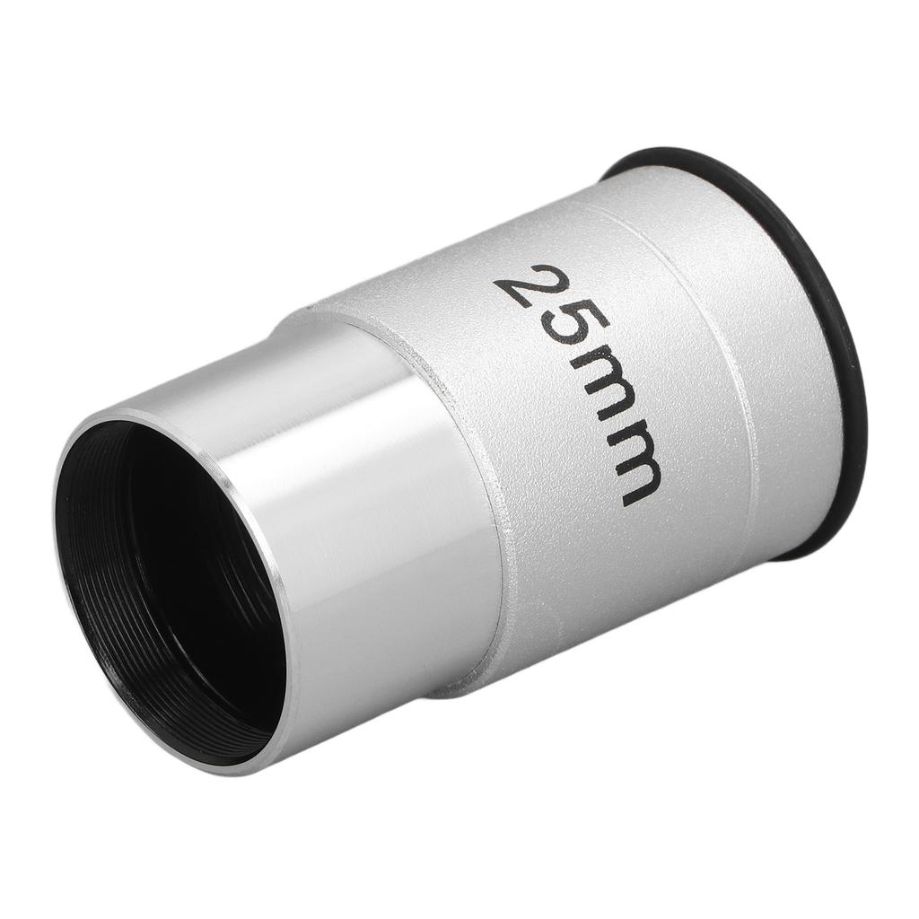 Telescope Eyepiece 35 degrees Field of View 1.25 Inch M28.6 Thread Optical Glass Aluminum Alloy Full Coated