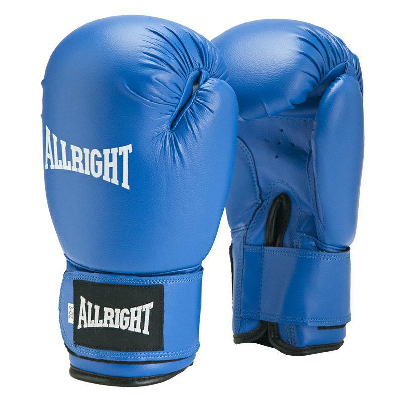 Rękawice bokserskie training pro 12oz allright 1119 niebieskie