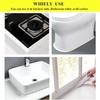 Waterproof Wall 3.2cm*1.5/3M Bathtub Corner Sealant Line Sticker White PVC Sealing Strip Tape Toilet For Bathroom Sealing Trim Kitchen Tool  Handmade