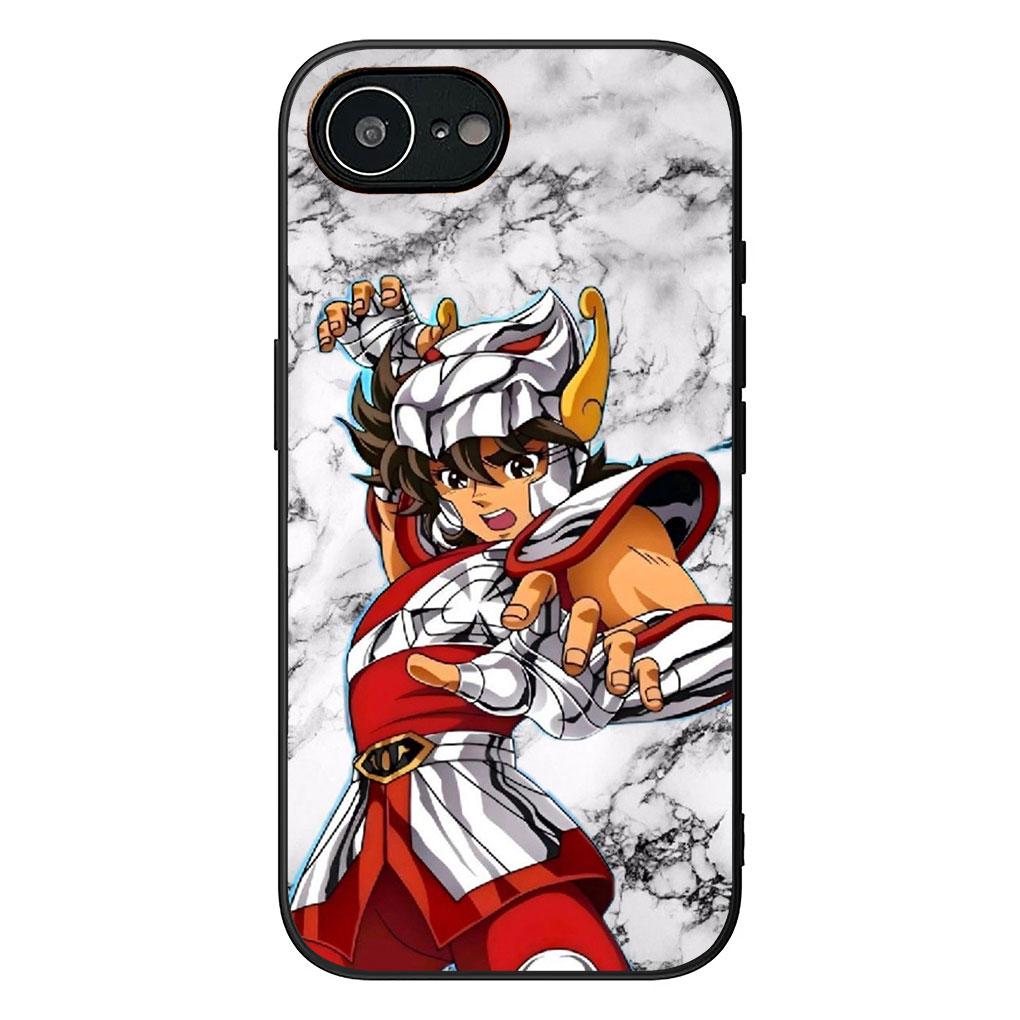 Lovely Saint Cartoon Seiya Phone Cover for Motorola Moto E13 E20 E32 E22 G22 G23 G32 G60 G72 G7 G8 G82 G9 Plus Power Case