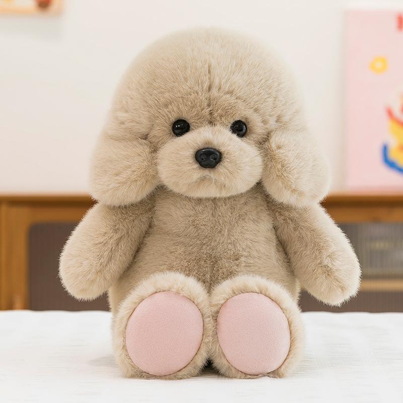 Super Cute Scarf Labrador Retriever Plush Toys Girl Birthday Gift Video Game City Redemption Doll Home Decoration