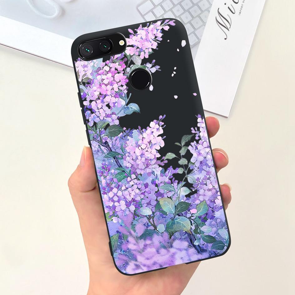For Xiaomi Mi 8 Lite Case 6.26" Fashion Landscape Girls Bumper Soft Silicone Phone Cover For Xiomi Mi 8 Lite Funda Mi8Lite Pouch