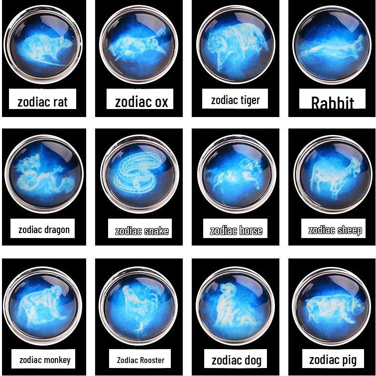 Chinese Zodiac Cowhide Bracelet: Multi-layer Braided Beads for Birthdays and Girlfriend Gifts - European & American Style.