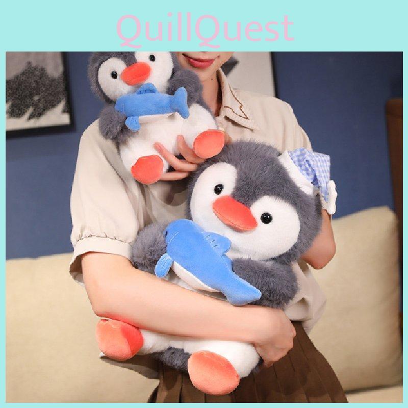 Adorable Penguin Plush Toy Soft Ocean Animal Cuddly Doll For Children And Kids