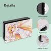 To Love-Ru Golden Darkness Switch Base Case Dock Cover, Switch Base Protective Case, Easy Installation, Anime Switch Dock Case, Base Protective Cover,