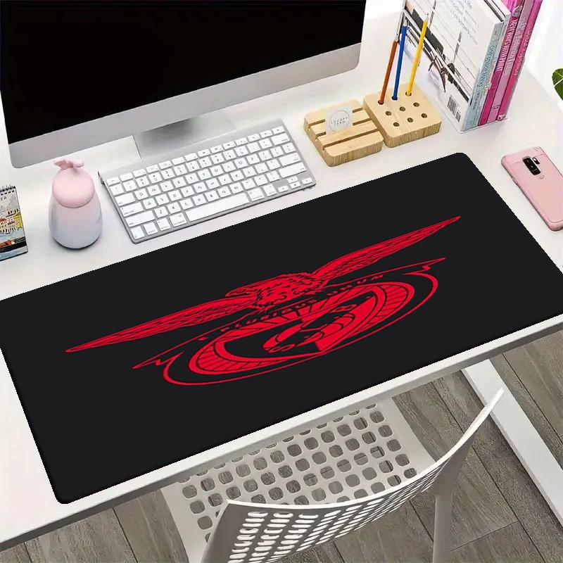 Benfica Theme Mouse Pad, Non Slip Rubber Base, Multifunctional Office & Home Decor, Perfect for Workspace Personalization.