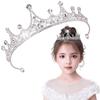 Аксессуары для волос Корона 1 комплект принцесса тиара сверкающий большой бриллиантовый дизайн милая тиара украшение для волос элегантный аксессуар для волос для девочек подходит для