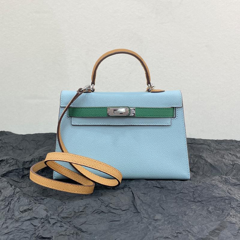 New Trendy Second Generation Genuine Leather Women's Bag Fashion Bag Mini Small Bag Single Shoulder Cross Shoulder Handbag