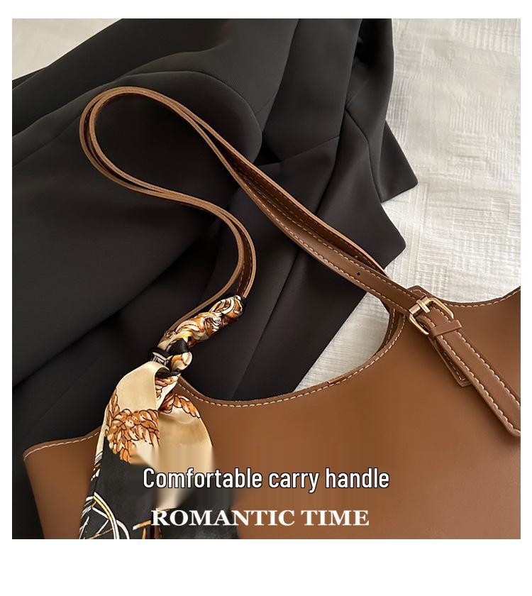 Женская универсальная ретро-сумка-ведро с текстурой, вместительная, на плечо