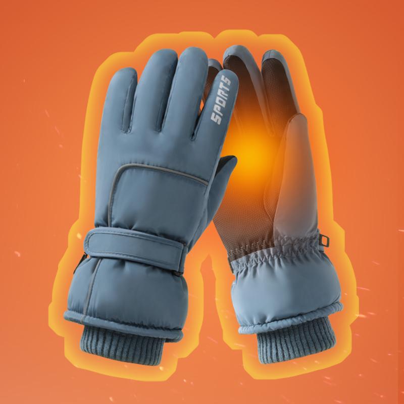 Insulated Snowboard Thermal Windproof Man Snow Waterproof Sports Motocross Cycling Ski Gloves