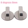 6mm/8mm Metal Rotary Switch Control Knobs Replacement Accessory Kitchen Cooker Gas Stove Oven plate