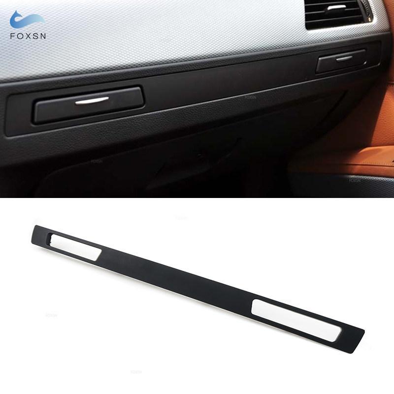 LHD Для BMW 3 серии E90 E92 E93 2005-2012 Панель Декоративная Накладка Центральной Консоли Автомобиля Подстаканник Подстаканник Декоративная Накладка Полоса Черный