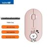 Беспроводная бесшумная мышь Logitech Pebble M350 LINE FRIENDS издание «Зайчик Кони»