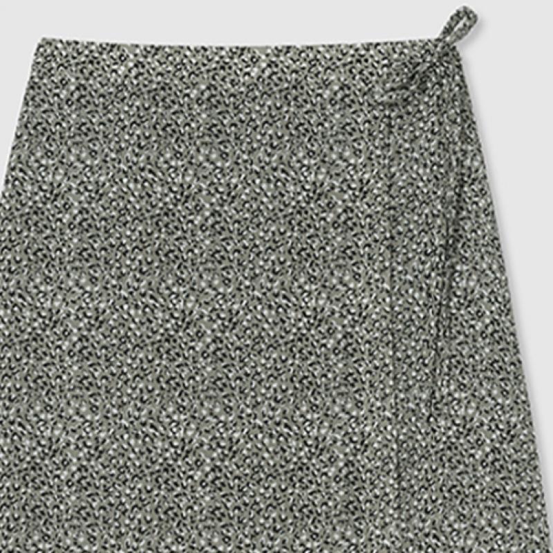 Spao PrinT Long Wrap SkirT Spwhb38w13 T
