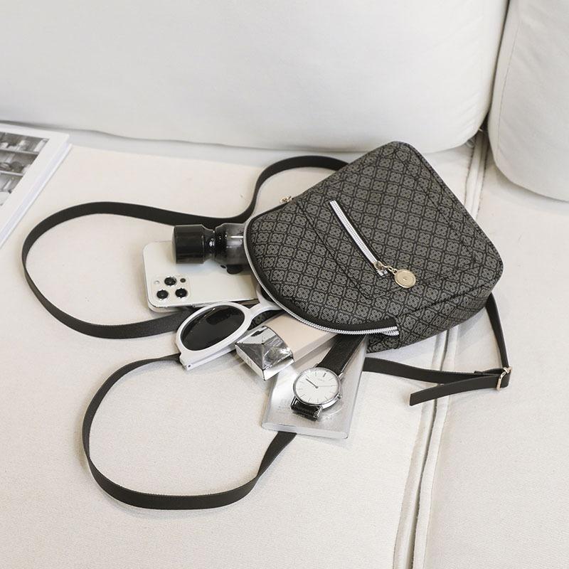 Женская сумка новый узор боковая молния портативный рюкзак повседневная маленькая сумка для мобильного телефона