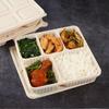 Degradable 5-Compartment Takeaway Lunch Boxes