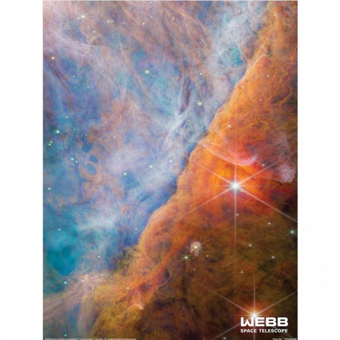 Печать на панели космического телескопа Уэбба «Орион»