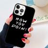friends TV show how you doin Coque Shell For iPhone 17 Air 15 16e 14 13 12 Pro Max 11 Pro Max Plus Phone Case Cover