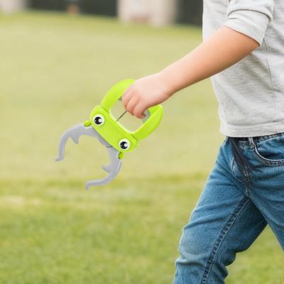 Интерактивная игрушка-захват клешней, сборщик мусора, длина 17 см, ударопрочная рука робота, захват для пожилых