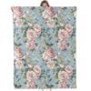 Romantic Rose Floral Blanket For Valentine's Day Gift Soft Flower Fleece Blanket for Bed Sofa Couch Chair Outdoor Travel Camping