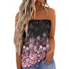 Women's Summer Sexy Tube Top Off Shoulder Sleeveless Tops Strapless    Beach Vest Bandeau  Shirt Backless Sexy Tops