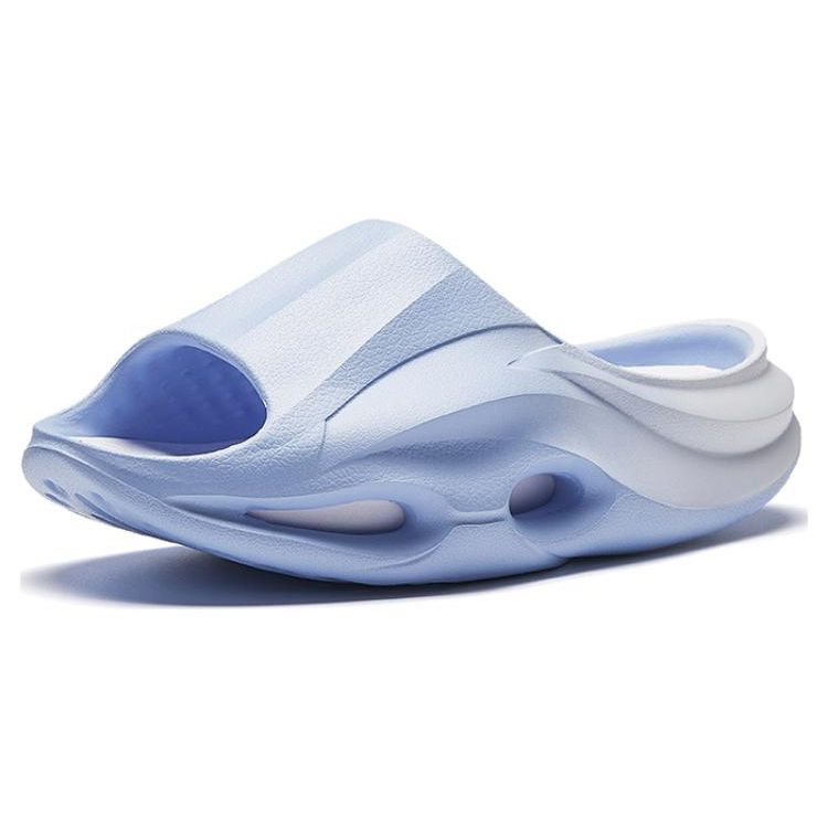 Anta Lightweight Comfortable Slide Sandals Women Footwear Blue 122438519-2