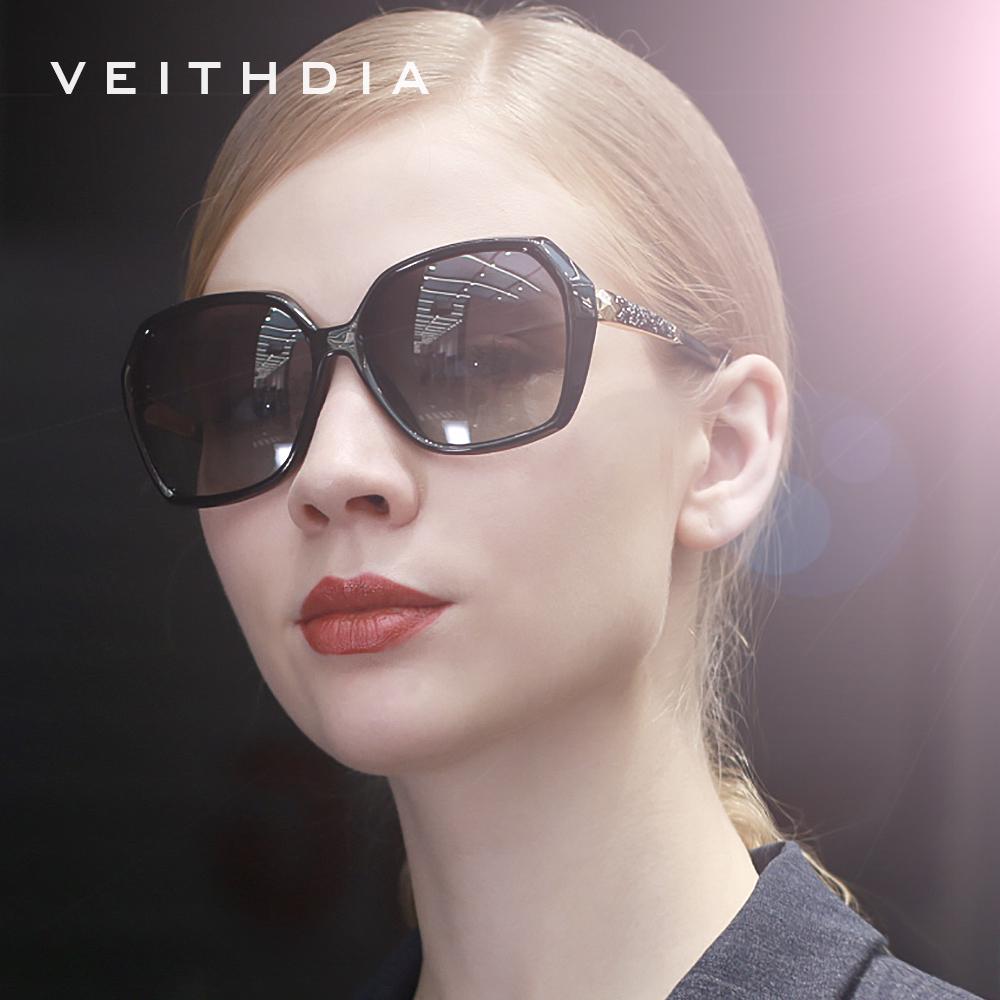 VEITHDIA TR90 женские солнцезащитные очки с поляризационными линзами, роскошные женские дизайнерские солнцезащитные очки для женщин 3161