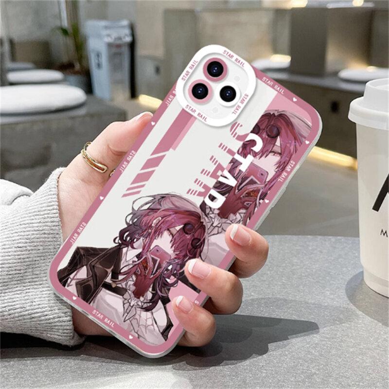 Чехол для телефона Honkai Star Rail Kafka Seele для Samsung Galaxy S25 S24 S23 S22 Ultra Plus S23FE S24FE A55 A35 A15 A16 5G