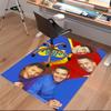 The Wiggles Printed Absorbent Washable Carpet, Non-Slip Bathroom Mats, Kitchen Rugs, Yoga Mat,Living Room Entrance, Camping Picnic Rugs