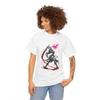 Female Katana Fighter Dark Warrior Anime Blade Battle Unisex Heavy Cotton Tee