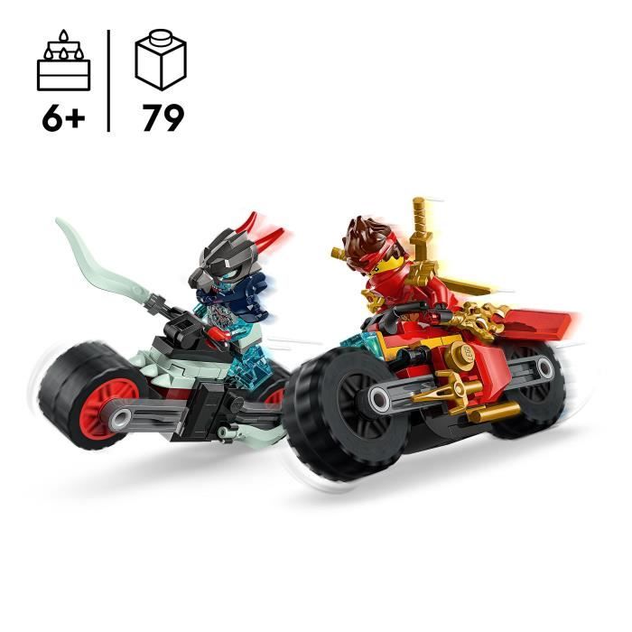 LEGO NINJAGO 71838 Kai Et La Course De Motos - Jeu De Construction Pour Garçon Dès 6 Ans