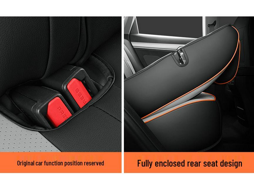 Universal Full Leather Car Seat Cushion for Bin Yue - Four Seasons, Five-Seater