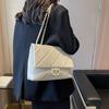 Autumn New High-end Fashion Solid Color Xiaoxiang Rhombus Chain Bag Single Shoulder Oblique Span Women's Bag