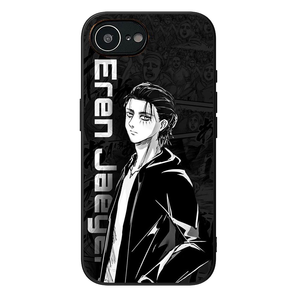 for Samsung Galaxy A36 A17 A26 A07 A35 A54 A53 A13 A33 A34 S8 S9 S20 S21 FE S10 Plus Case levi Attacks Jaeger on Titan Eren