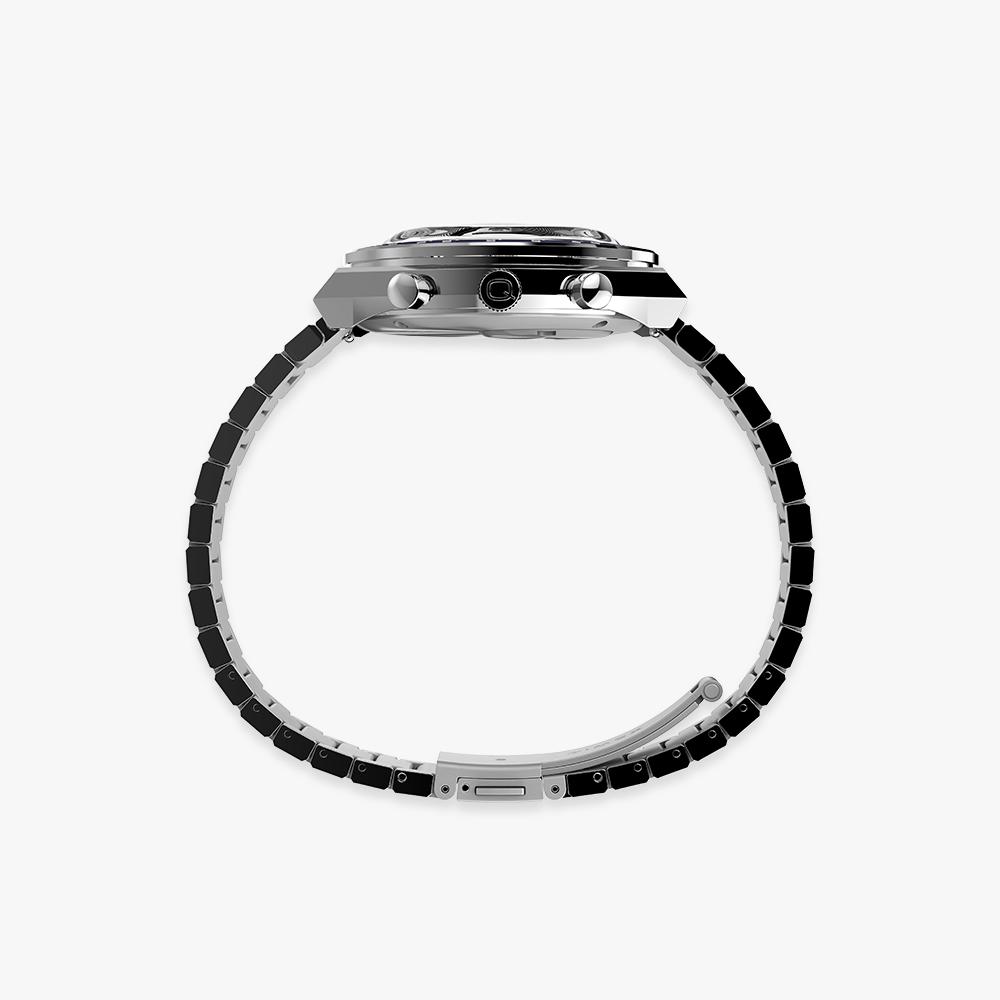 TIMEX Q Timex Хронограф Субциферблат Металлические Часы 40 мм TW2Y36200