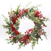 60Cm Christmas Decorations Artificial Wreath Door Hanging Wall Wall Hanging Easter North America South America