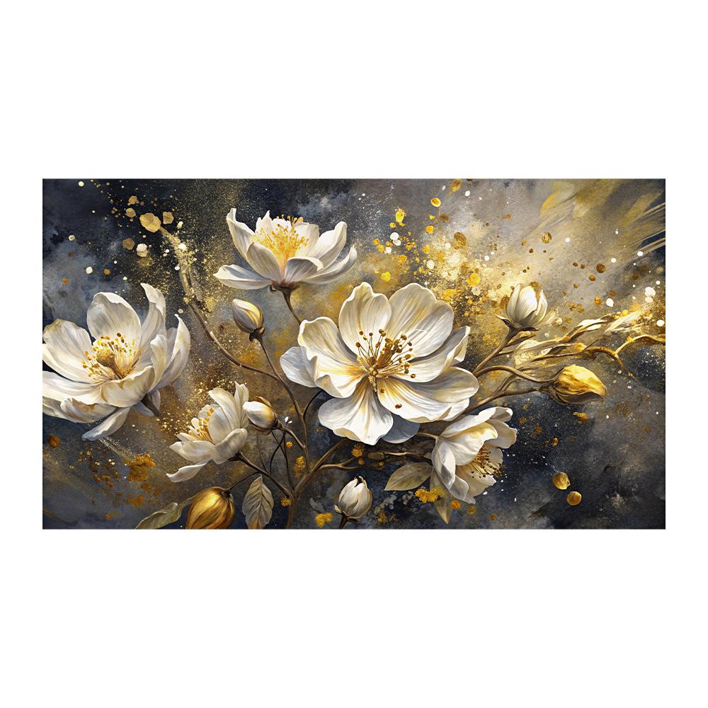 Современные абстрактные цветочные картины на холсте - постеры без рамы для декора гостиной и спальни