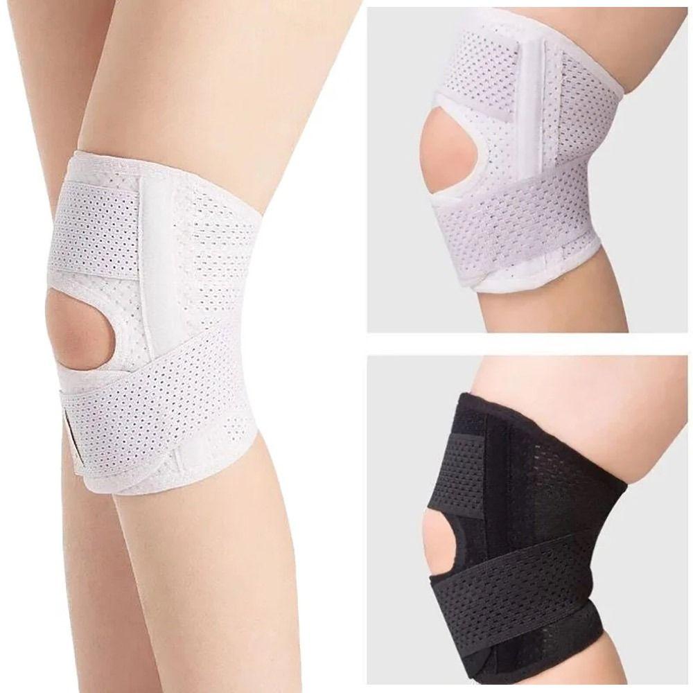 Регулируемый наколенник с боковыми стабилизаторами, наколенник, 1 шт., для облегчения спортивных травм, суставов