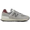 New Balance 574 Arctic Grey Maroon Unisex Sneakers U574KBR