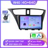 Android 14 для Honda CIVIC Хэтчбек с левым рулем 2012 - 2017 Автомобильный Carplay WIFI GPS Навигация Мультимедийный Видео Плеер Стерео Без 2DIN DVD