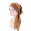 Women Cancer Head Scarf Chemo Hair Loss Hat Turban Pre-Tied Headwear Bandana