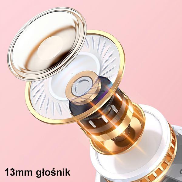 Usams Słuchawki Bluetooth 5.1 Tws Buseries Bezprzewodowe Różowy/Pink Bhubu04