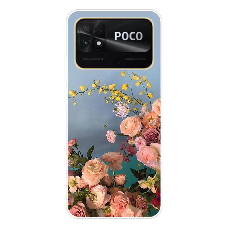 Для Xiaomi Poco C40 C 40 Чехол Мягкая силиконовая задняя крышка Мультяшный чехол для телефона Разнообразие