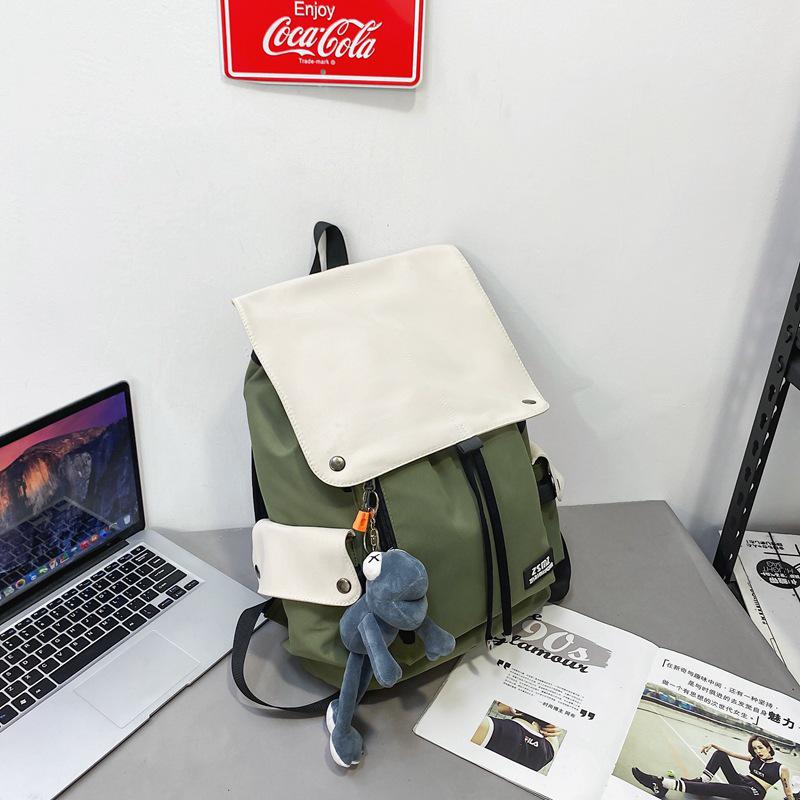 Мужской студенческий рюкзак, 16-дюймовый, большой вместимости, повседневная дорожная сумка для ноутбука